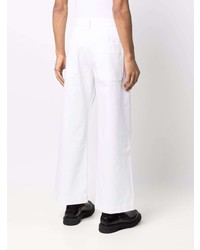 Мужские белые джинсы от Studio Nicholson