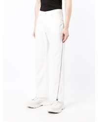 Мужские белые джинсы от Alexander McQueen