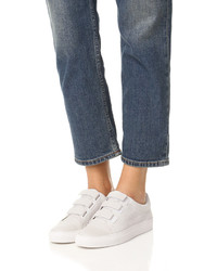 Женские белые замшевые кеды от Rachel Zoe