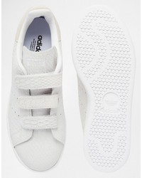 Женские белые замшевые кеды от adidas