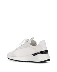 Мужские белые замшевые кроссовки от Buscemi