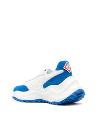 Мужские белые замшевые низкие кеды от Casablanca