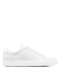 Мужские белые замшевые низкие кеды от Common Projects