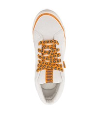 Мужские белые замшевые низкие кеды от Vans