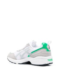 Мужские белые замшевые низкие кеды от Asics