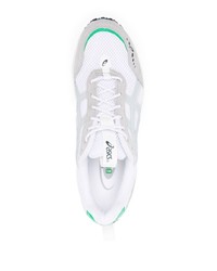 Мужские белые замшевые низкие кеды от Asics