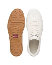 Мужские белые замшевые низкие кеды от Church's