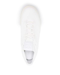 Мужские белые замшевые низкие кеды от adidas