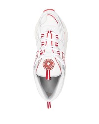 Мужские белые замшевые низкие кеды от Axel Arigato