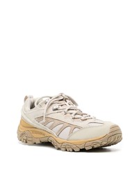 Мужские белые замшевые низкие кеды от Merrell