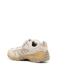 Мужские белые замшевые низкие кеды от Merrell