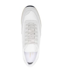 Мужские белые замшевые низкие кеды от Common Projects