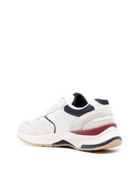 Мужские белые замшевые низкие кеды от Tommy Hilfiger