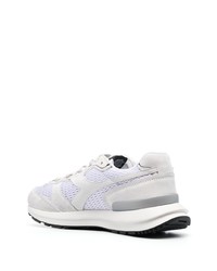 Мужские белые замшевые низкие кеды от Diadora