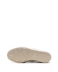 Мужские белые замшевые низкие кеды от adidas