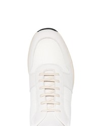 Мужские белые замшевые низкие кеды от Common Projects