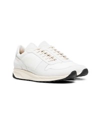 Мужские белые замшевые низкие кеды от Common Projects