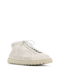 Мужские белые замшевые повседневные ботинки от Marsèll