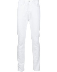 Мужские белые зауженные джинсы от 3x1