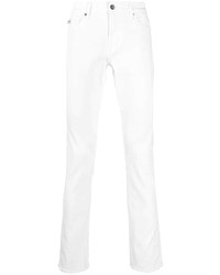 Мужские белые зауженные джинсы от 7 For All Mankind