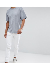 Мужские белые зауженные джинсы от Cheap Monday