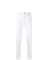 Мужские белые зауженные джинсы от Isabel Marant