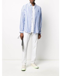 Мужские белые зауженные джинсы от Polo Ralph Lauren