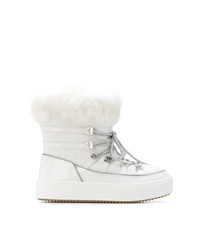 Женские белые зимние ботинки от Chiara Ferragni