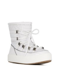 Женские белые зимние ботинки от Chiara Ferragni