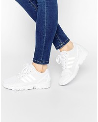 Женские белые кеды от adidas
