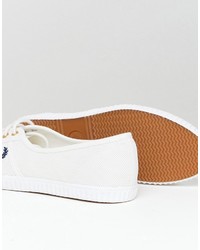 Женские белые кеды от Fred Perry