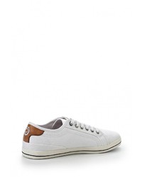 Мужские белые кеды от Bugatti