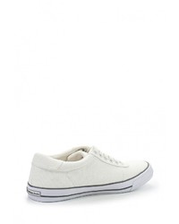 Мужские белые кеды от Calvin Klein Jeans