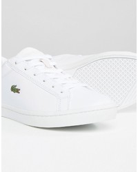 Женские белые кеды от Lacoste