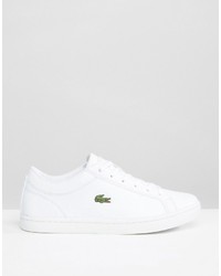Женские белые кеды от Lacoste