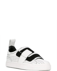 Женские белые кеды от Paco Rabanne