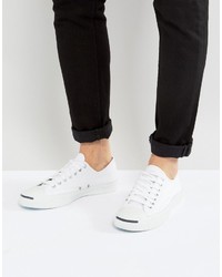 Мужские белые кеды от Converse