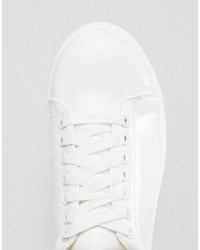 Женские белые кеды от Daisy Street