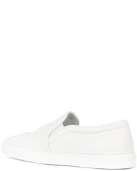 Мужские белые кеды от Joshua Sanders