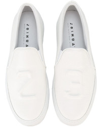 Мужские белые кеды от Joshua Sanders