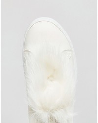 Женские белые кеды от Blink