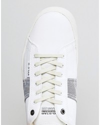 Мужские белые кеды от G Star