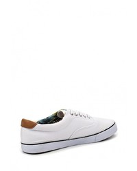 Мужские белые кеды от HCS