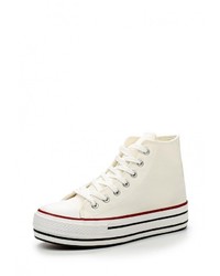 Женские белые кеды от HCS