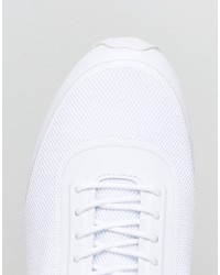 Женские белые кеды от Lacoste