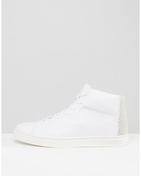 Мужские белые кеды от Selected