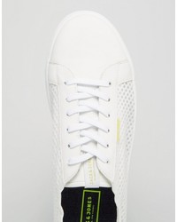 Мужские белые кеды от Jack and Jones