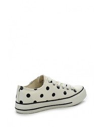 Женские белые кеды от Janessa