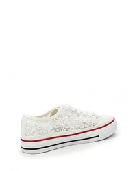 Женские белые кеды от Janessa