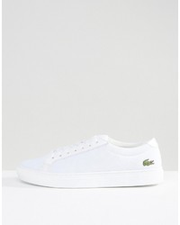 Мужские белые кеды от Lacoste